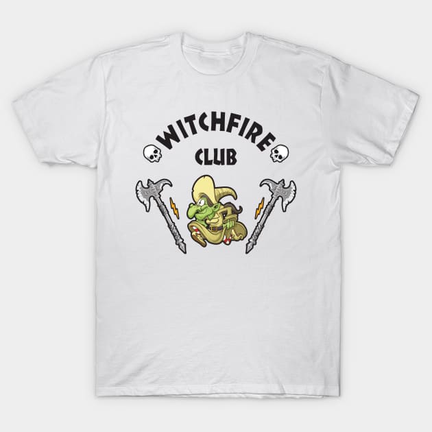 WITCHFIRE CLUB - YELLOW COLOR T-Shirt by Dayat The Thunder